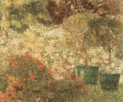 Emile Claus A Corner of my Garden oil